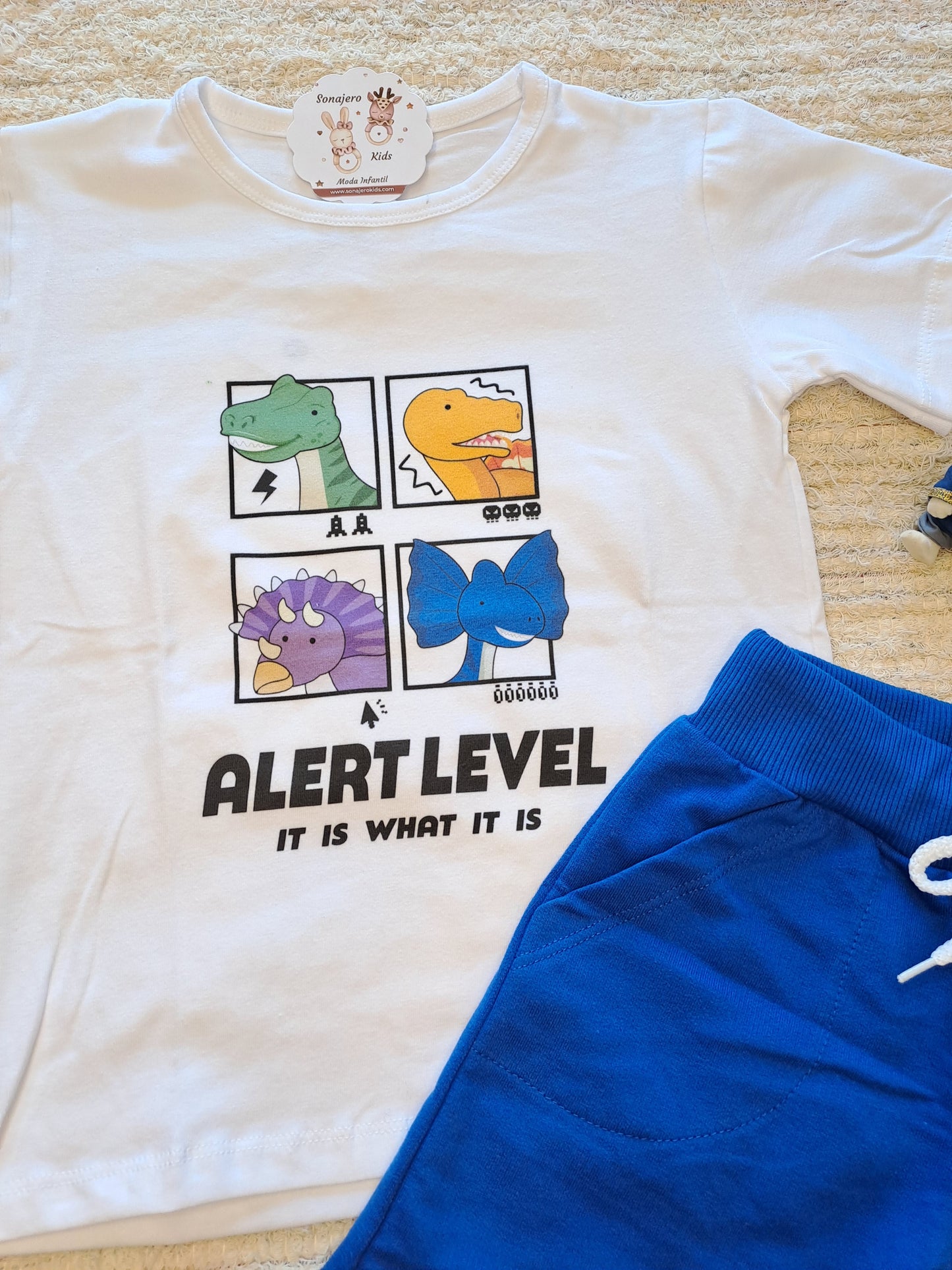 Conjunto Niño Dinosaurs