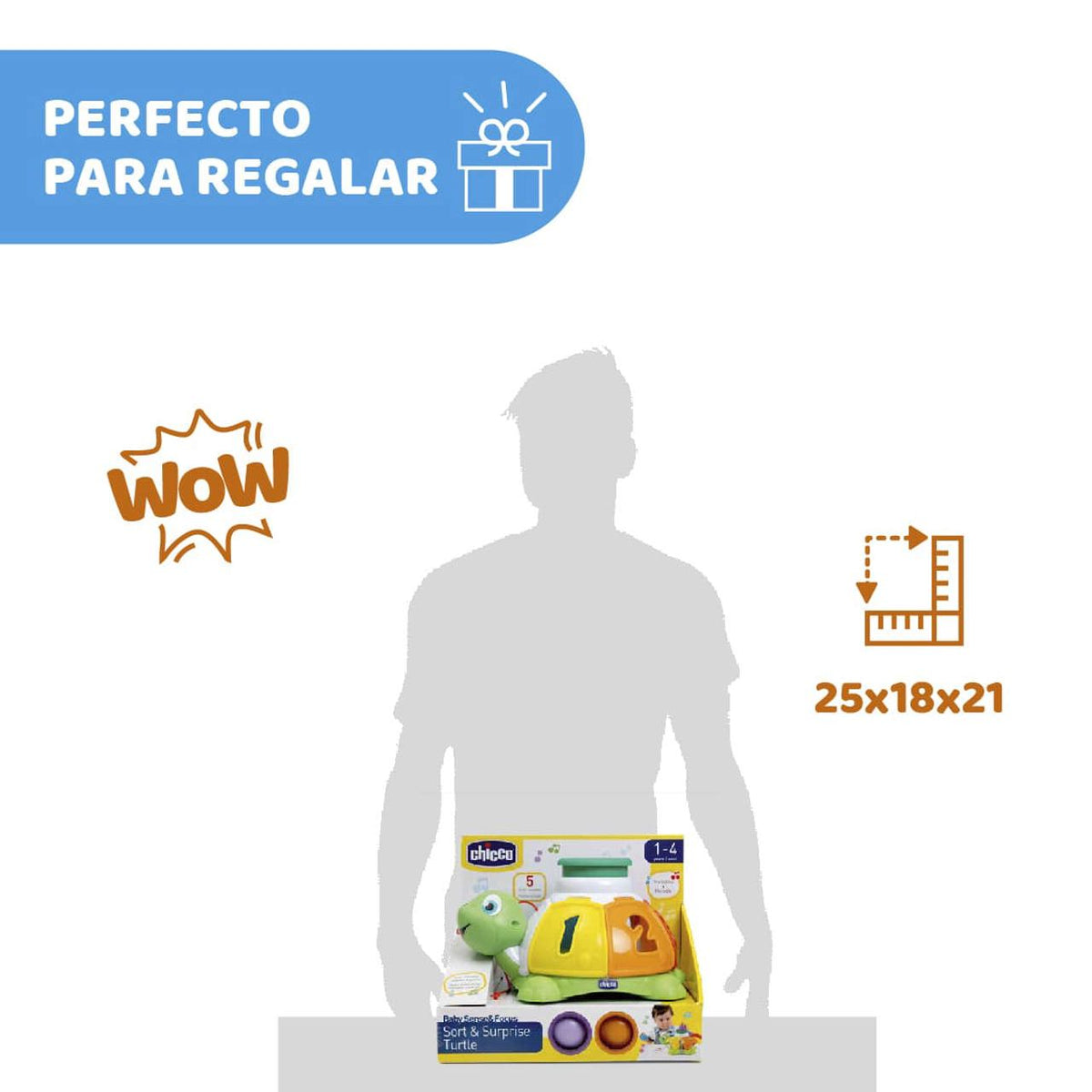 Tortuga Sorpresa Encajable