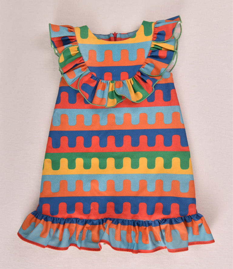 Vestido Olas De Caramelo