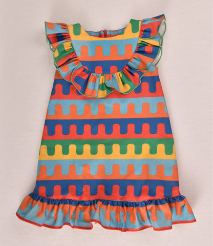 Vestido Olas De Caramelo