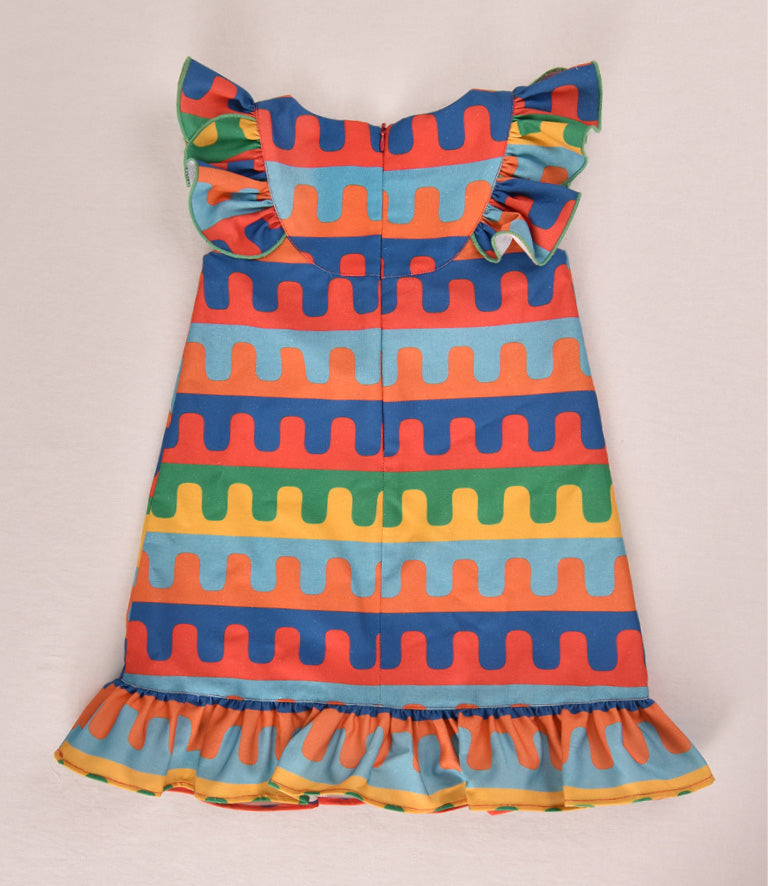 Vestido Olas De Caramelo