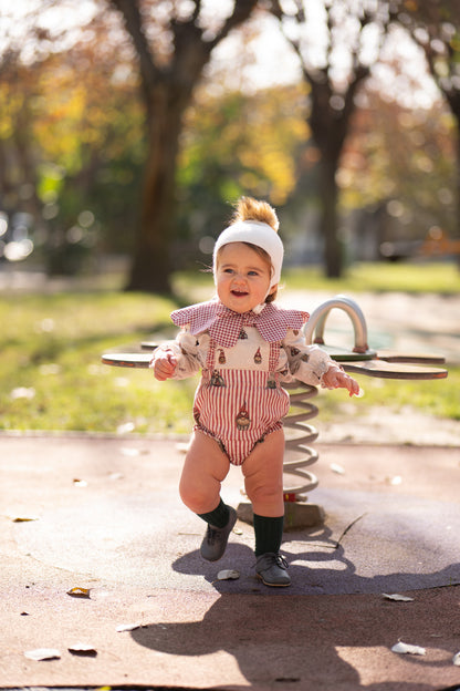 Conjunto Peto y  Camisa Bebé Gnomos  | Sonajero Kids