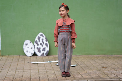 Conjunto Peto Espiga y Camisa Bambula | Sonajero Kids
