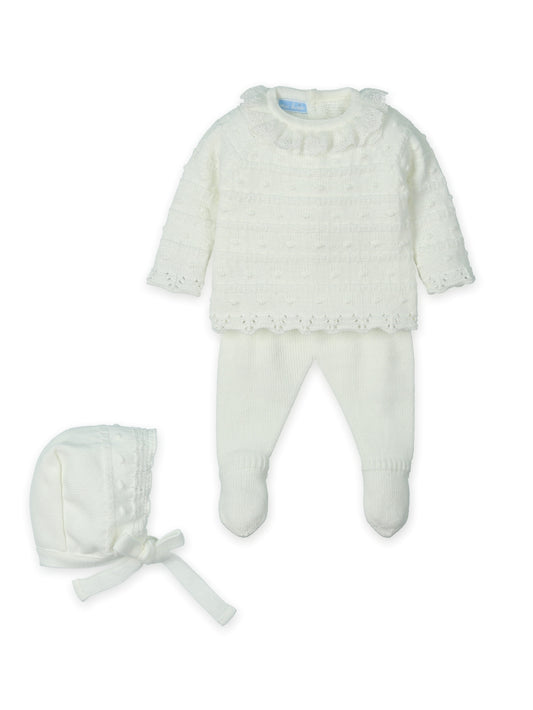 Conjunto 3P Canesú Timeless Off-White 0218