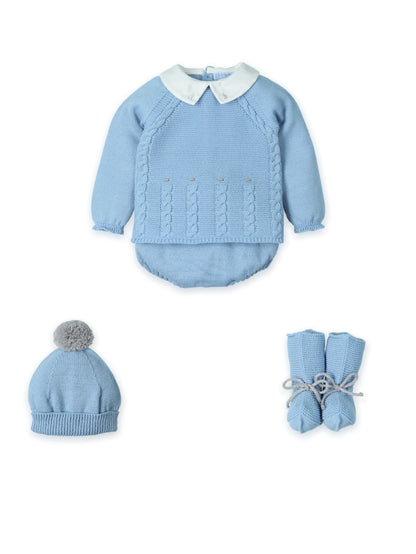 Conjunto 4P Polar Trenz Dots