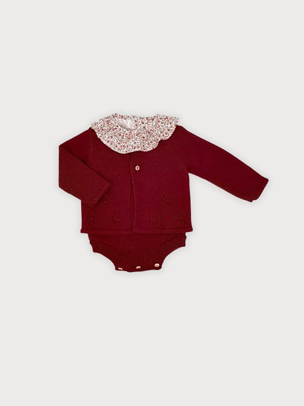Conjunto 3P Ranita Maria Cereza