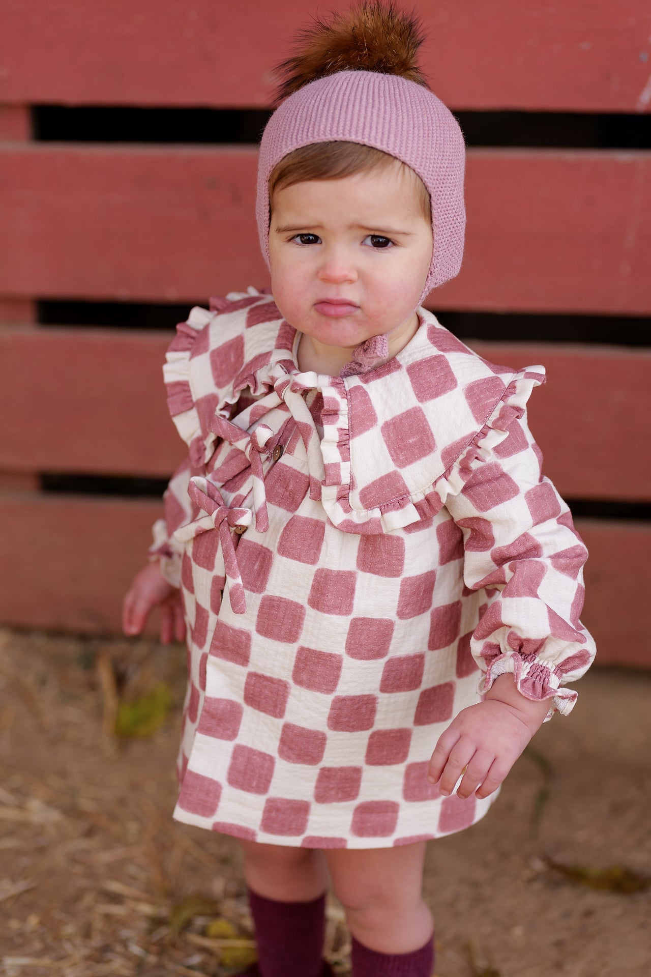 Vestido Damero Jose Varon