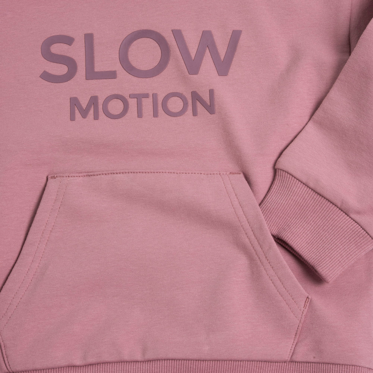 Sudadera Slow Morion Malva