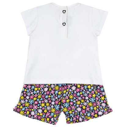 Conjunto Chicco Corazon Flores
