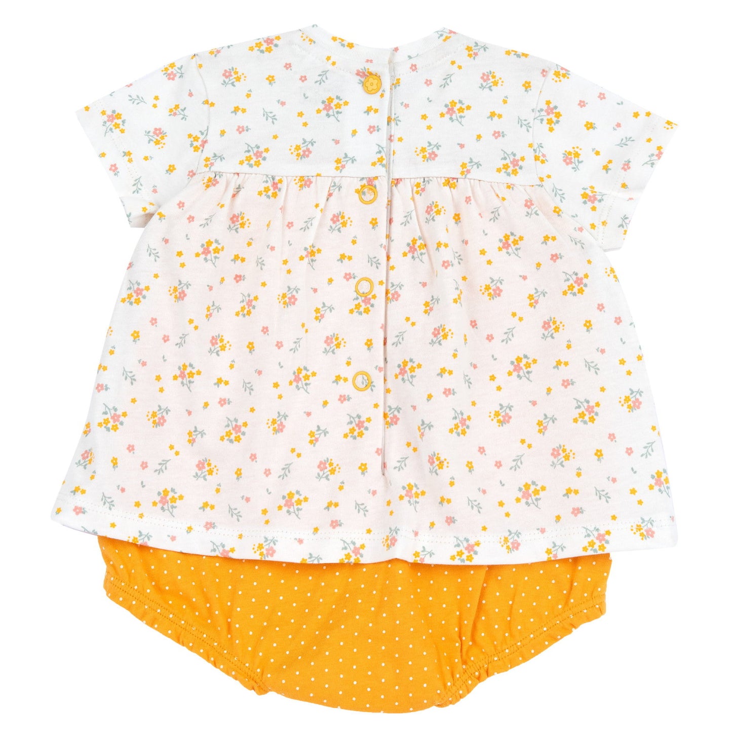 Pelele Chicco Flores Amarillo