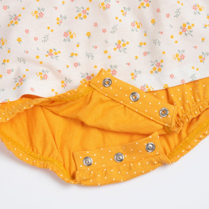 Pelele Chicco Flores Amarillo