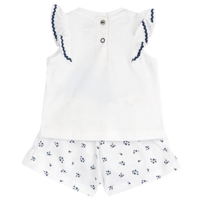 Conjunto Short Chicco Ballenitas