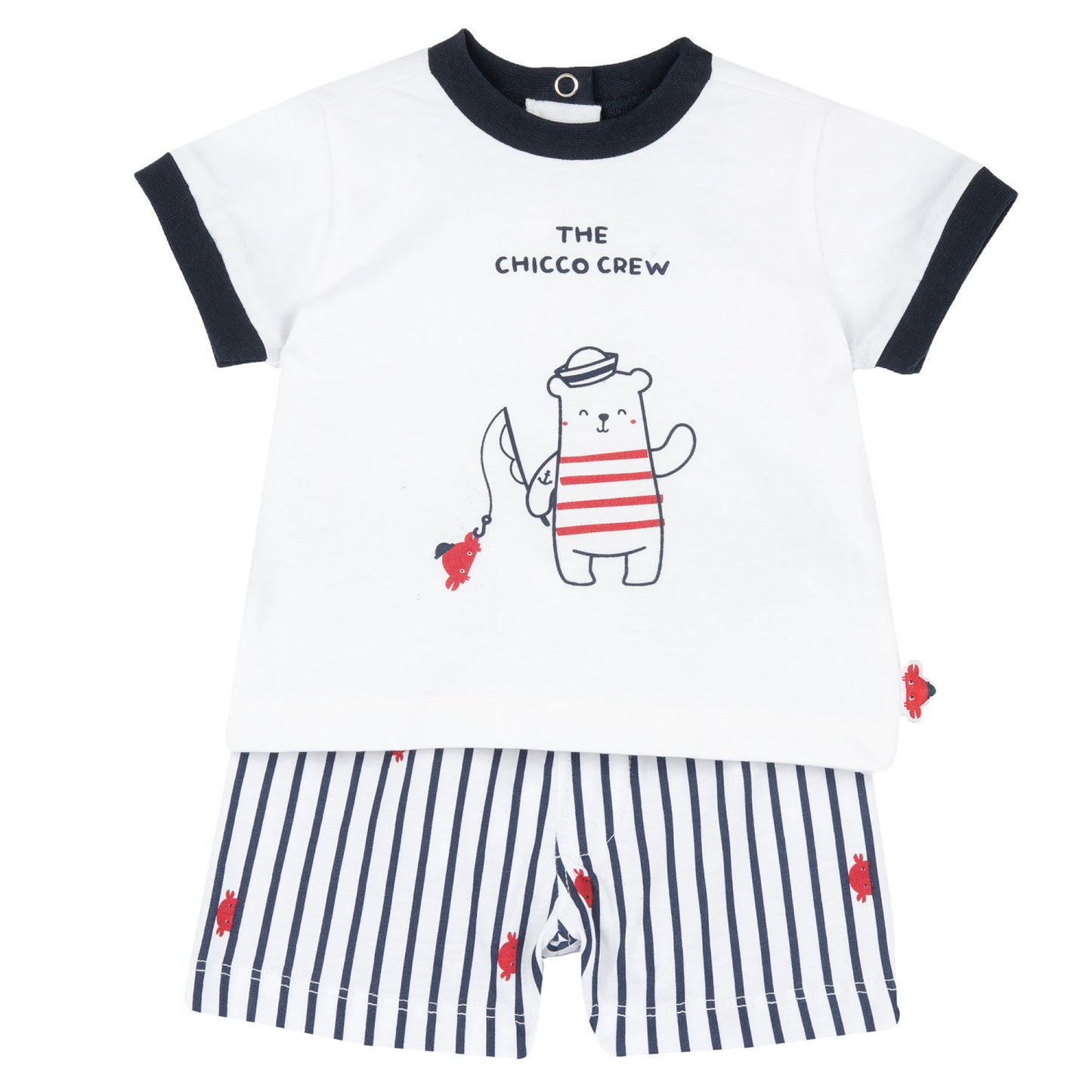 Conjunto Niño Chicco Ballenitas