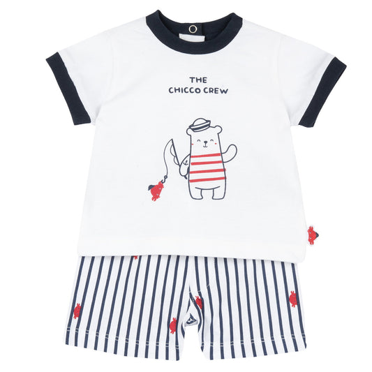 Conjunto Niño Chicco Ballenitas