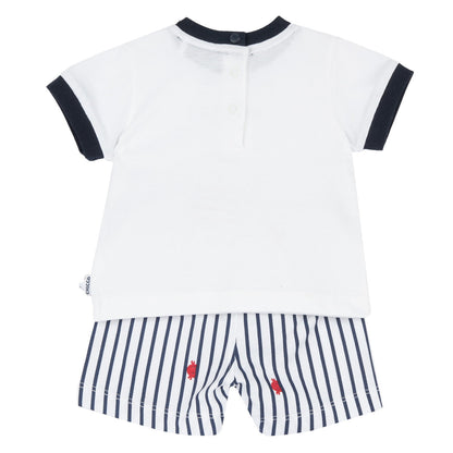 Conjunto Niño Chicco Ballenitas