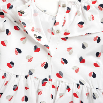 Vestido Chicco Corazones