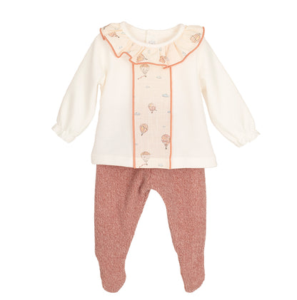 Conjunto Polaina Anemoi Rosa