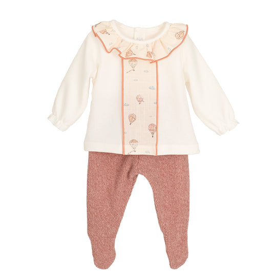 Conjunto Polaina Anemoi Rosa