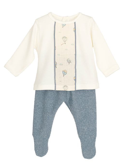 Conjunto Polaina Anemoi Celeste