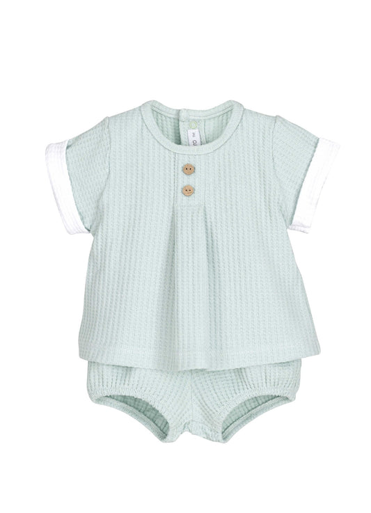 Conjunto Niño Pololo Rodas Menta