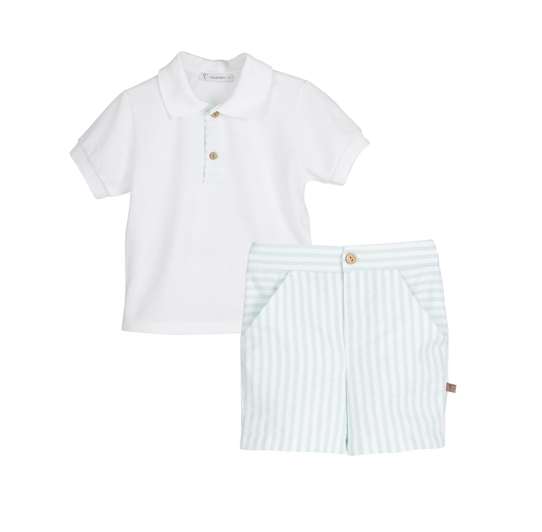 conjunto polo y pantalon plana