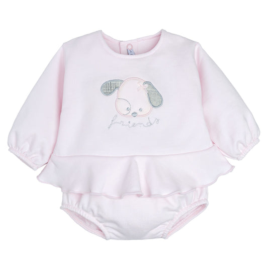 Conjunto Pololo Burela Rosa