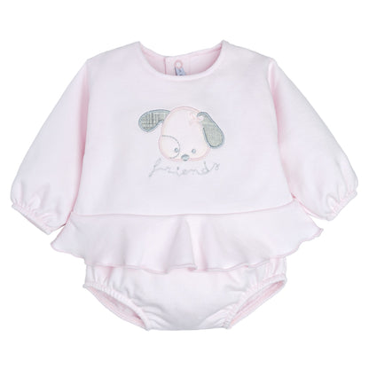 Conjunto Pololo Burela Rosa