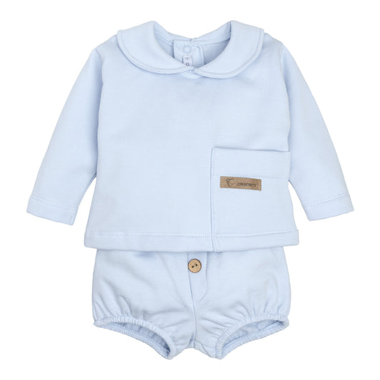 Conjunto Pololo Burela Celeste