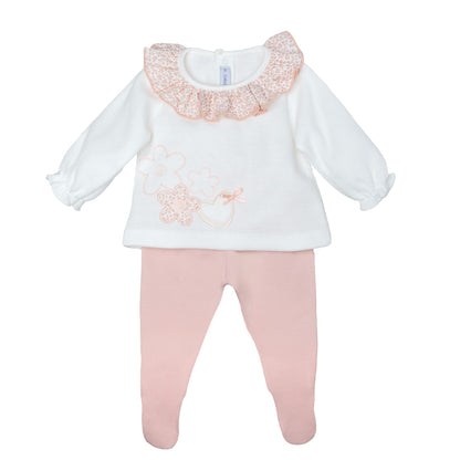 Conjunto Polaina Laza Nude