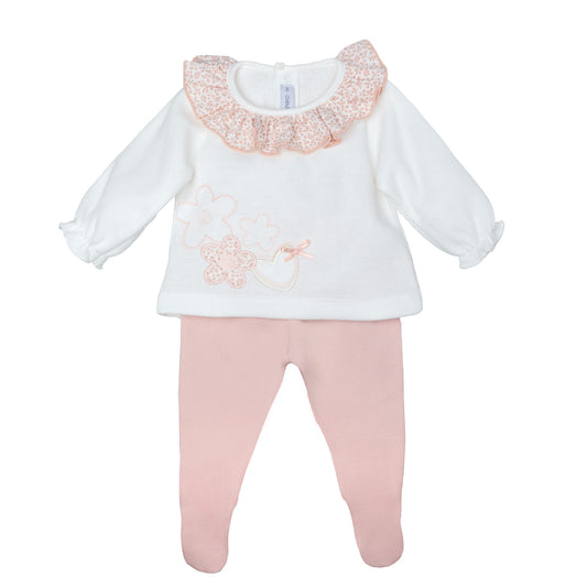 Conjunto Polaina Laza Nude