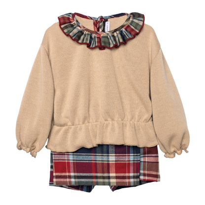 Conjunto Falda Pantalon Tirves