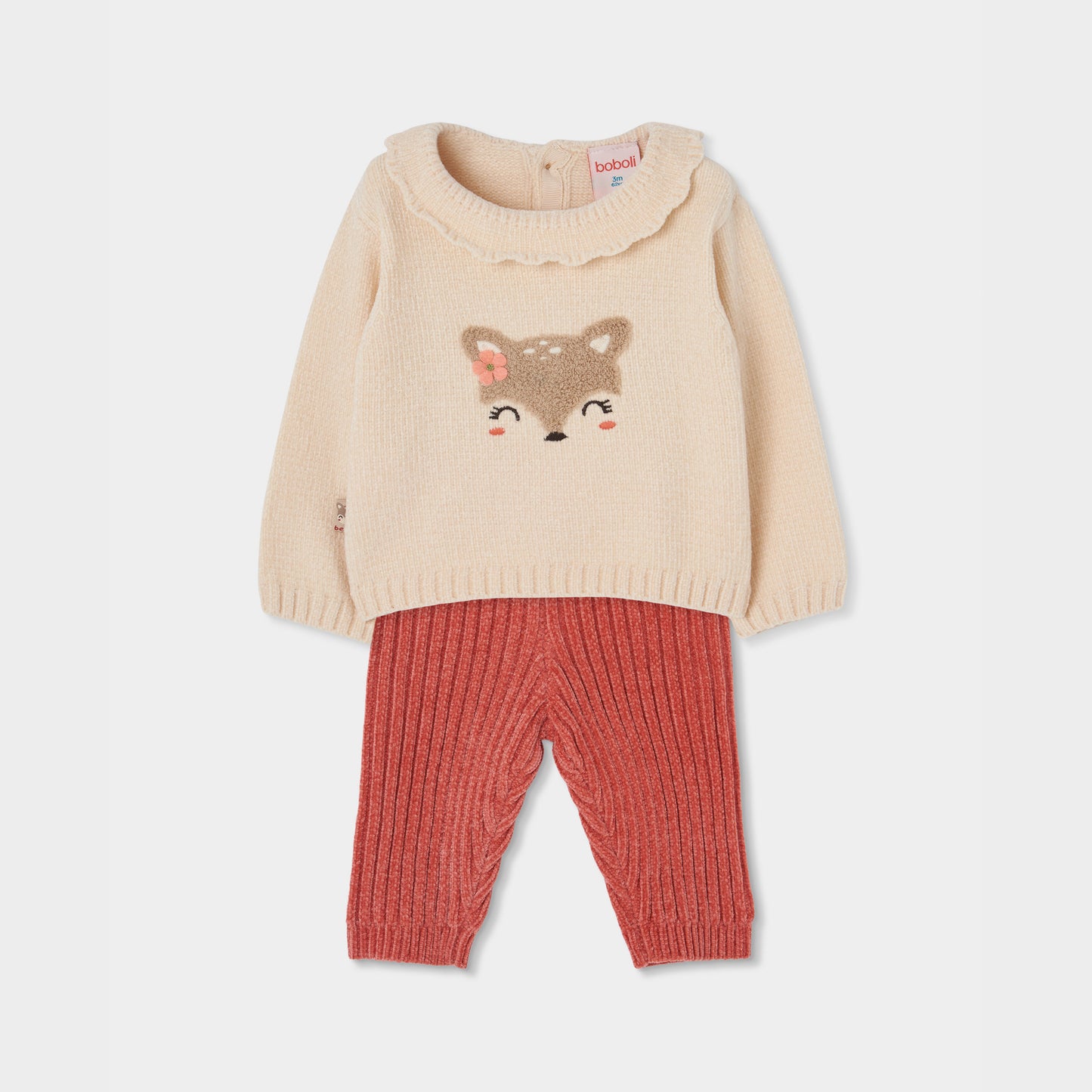 Conjunto Zorrito Niña Boboli
