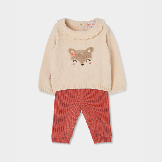 Conjunto Zorrito Niña Boboli