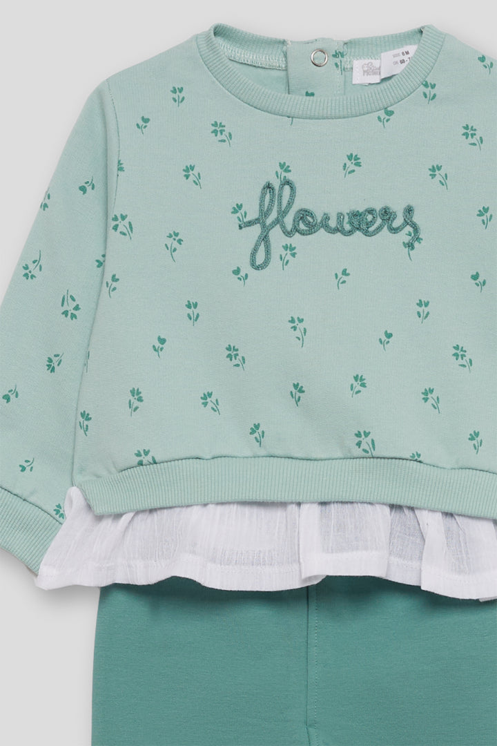 Conjunto Leggins Flowers
