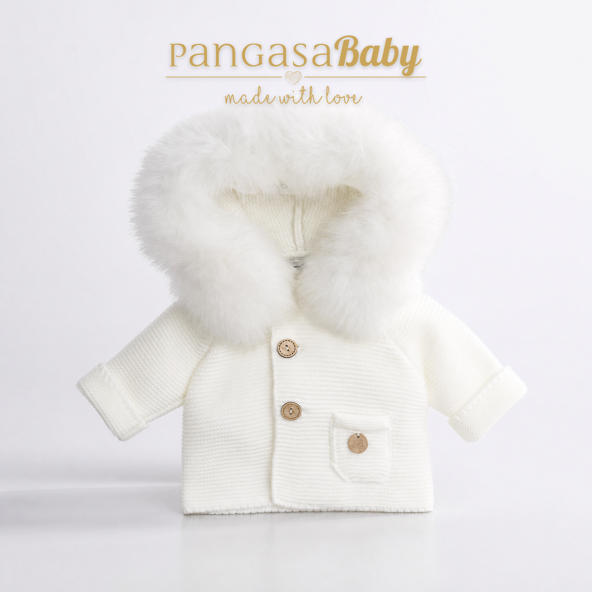 Trenka Luxury Marfil Pelo Al Tono Pangasa Baby | Sonajero Kids
