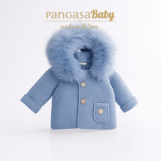 Trenka Luxury Bruma Pelo Natural |Pangasa Baby | Sonajero Kids