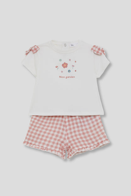 Conjunto Short Nice Garden
