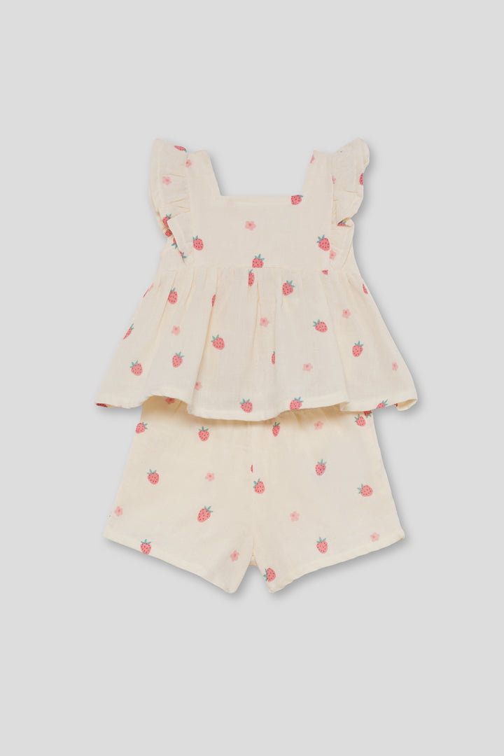 Conjunto Short Fresas