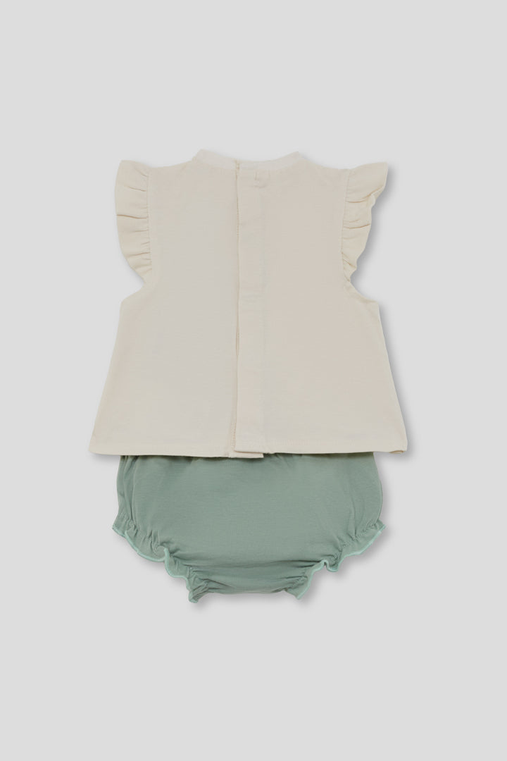 Conjunto Little Cua Verde