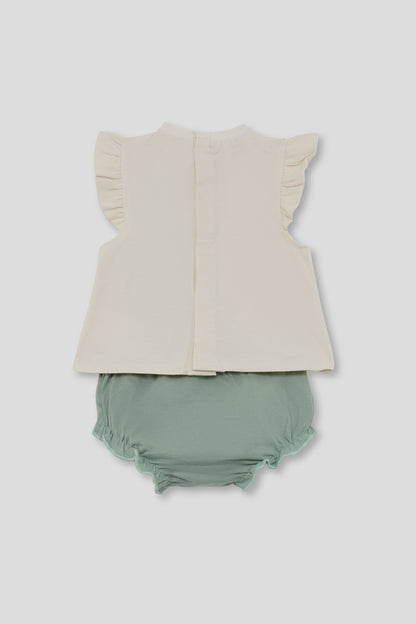 Conjunto Little Cua Verde