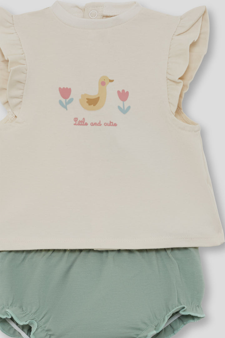 Conjunto Little Cua Verde