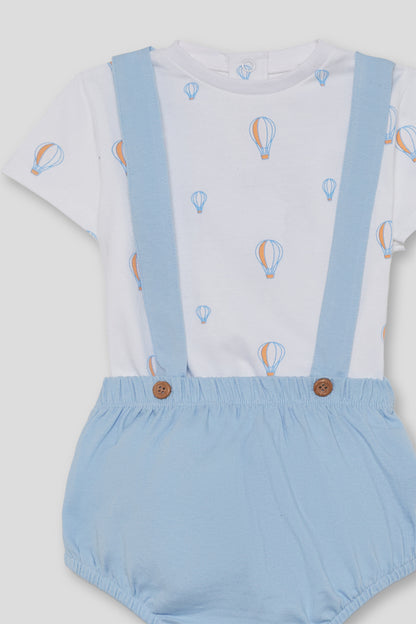 Conjunto Pololo Nube Azul