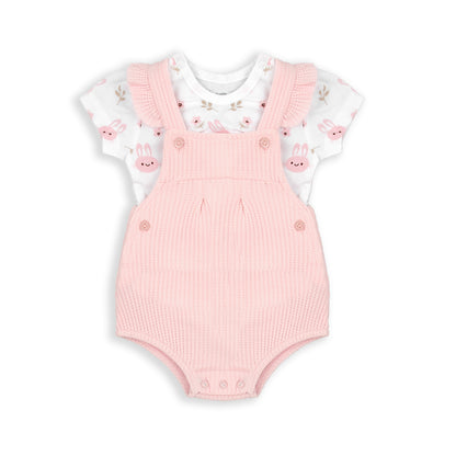 Conjunto Peto Rosa Rabbit