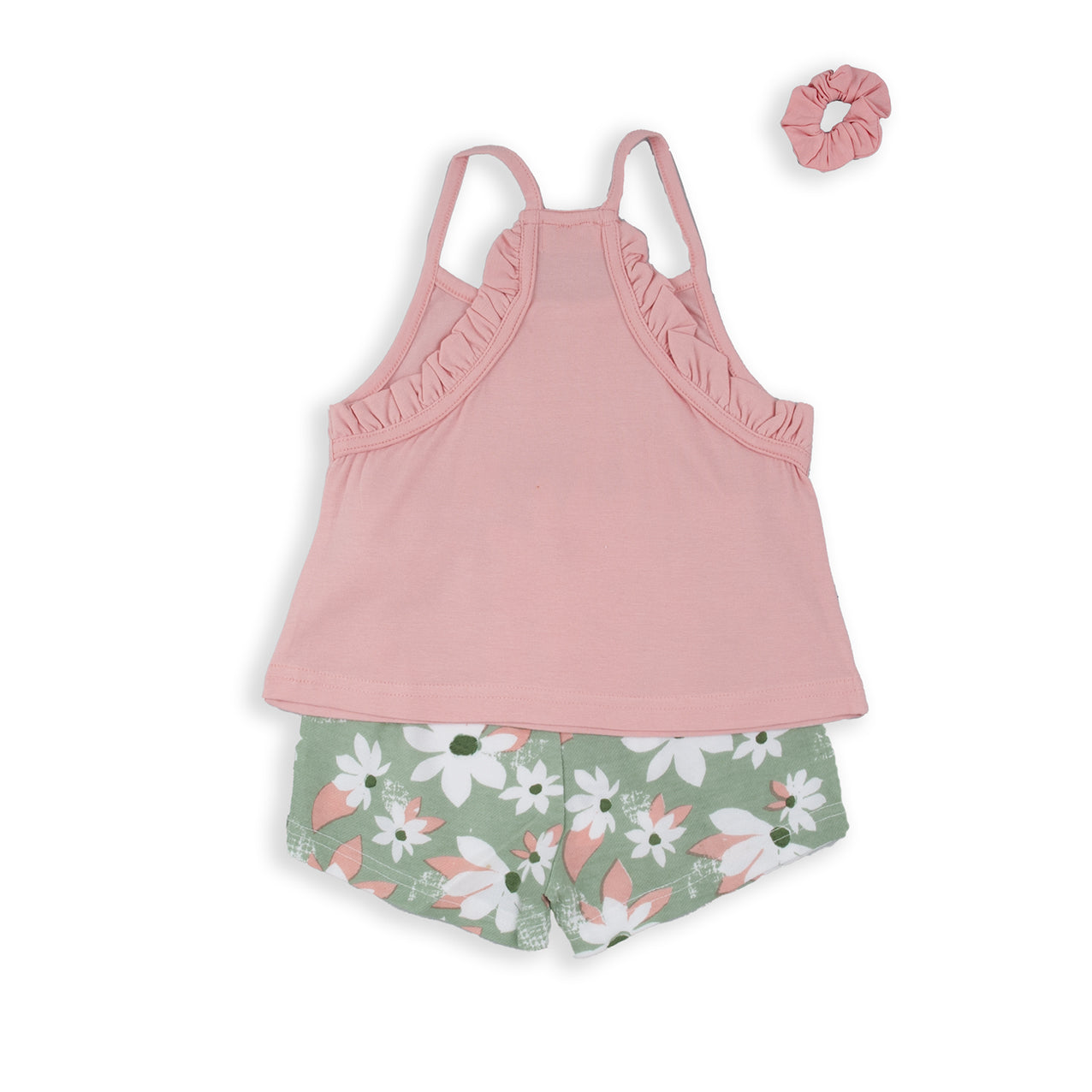 Conjunto Short Flower Tirante