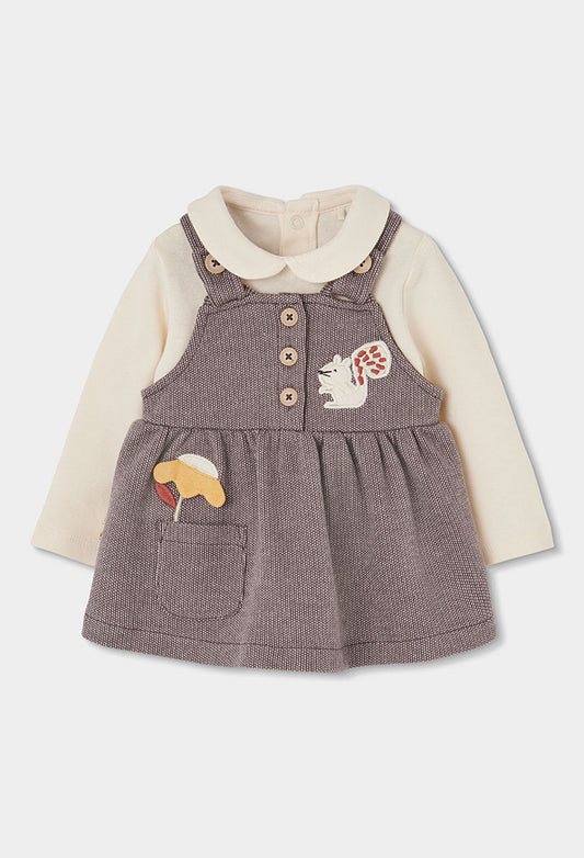 Conjunto Pichy Body Ardilla con leotardos