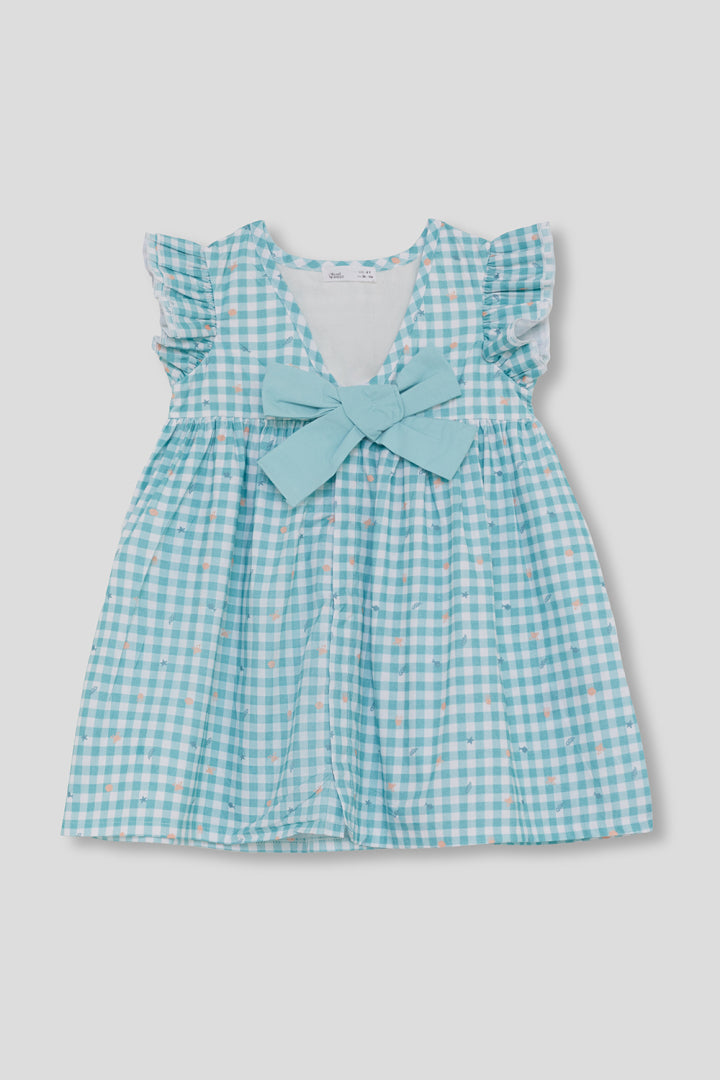Vestido Vichy Mar