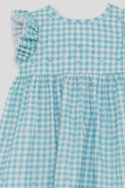 Vestido Vichy Mar