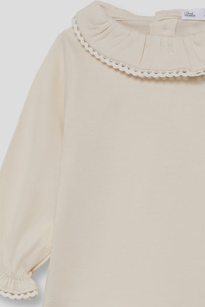 Camiseta Manga Larga Crudo