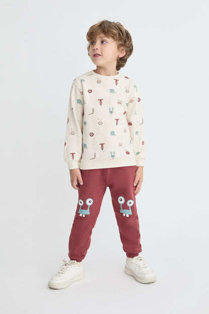 Conjunto Bebé Sudadera y Pantalón Monstruitos | Moda Infantil | Sonjajero Kids