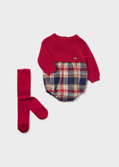 Conjunto Pelele Mayoral Navidad